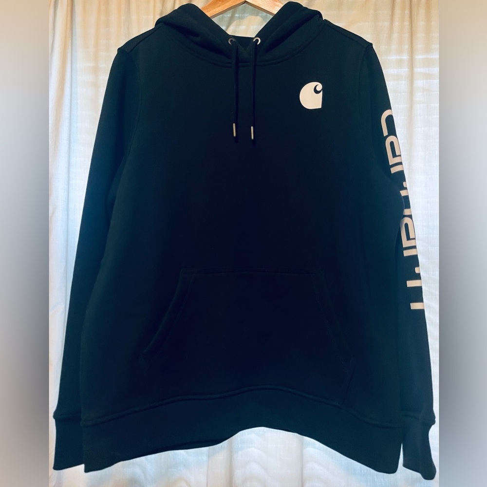 Carhartt Women’s Clarkburg Graphic Sleeve Pullover Sweatshirt - Picture 6 of 6